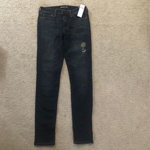 Abercrombie & Fitch dark wash jeans